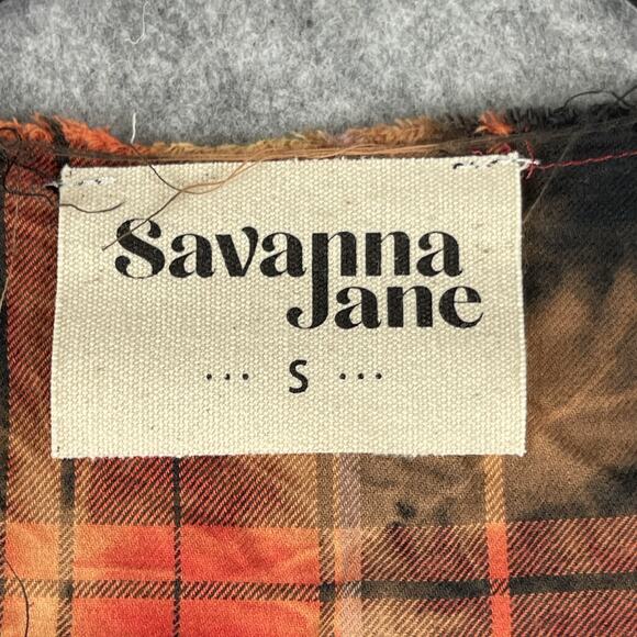 Savannah Jane Duster Vest Womens Small Embroidered Southwestern Grunge Boho NEW - Picture 6 of 15